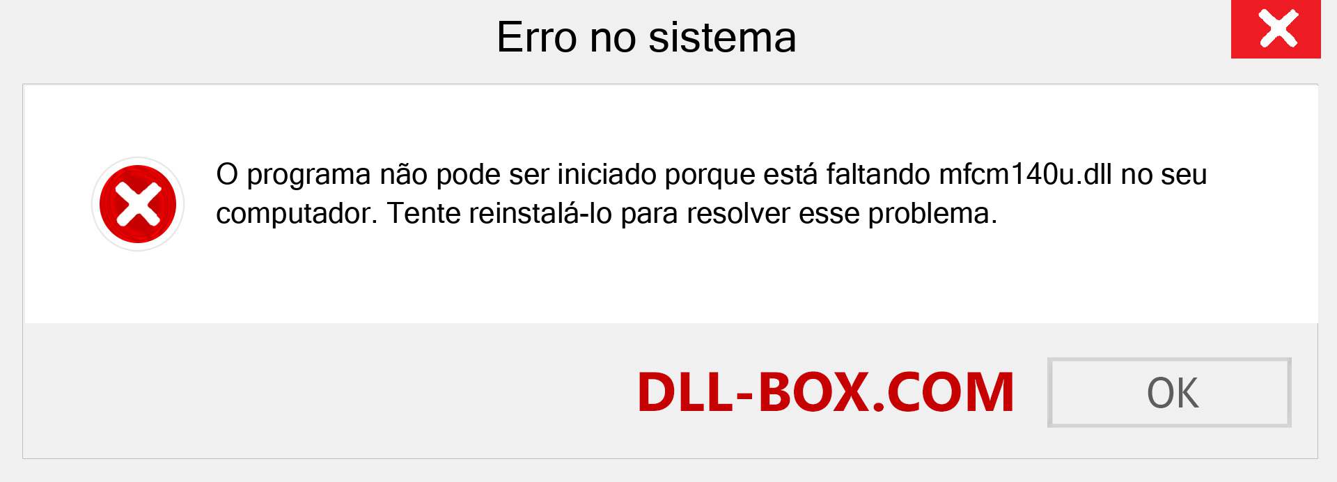 Arquivo mfcm140u.dll ausente ?. Download para Windows 7, 8, 10 - Correção de erro ausente mfcm140u dll no Windows, fotos, imagens